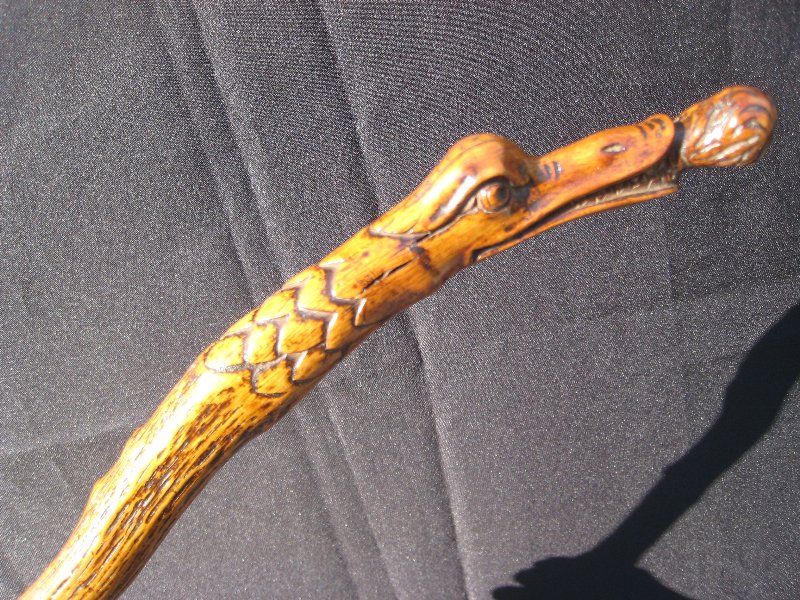 Biblical Jonas and the whale cane. Nederland’s, circa 1830. 