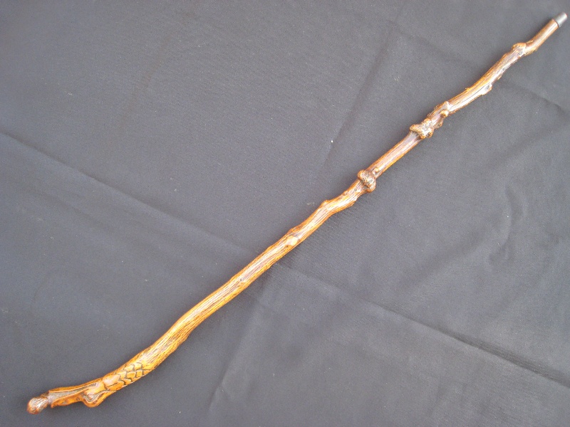 Biblical Jonas and the whale cane. Nederland’s, circa 1830. 
