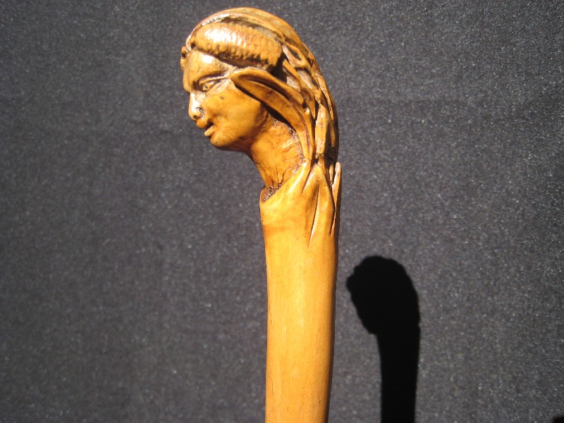 Nymph of the marshes, Utility cane. France, circa 1870
