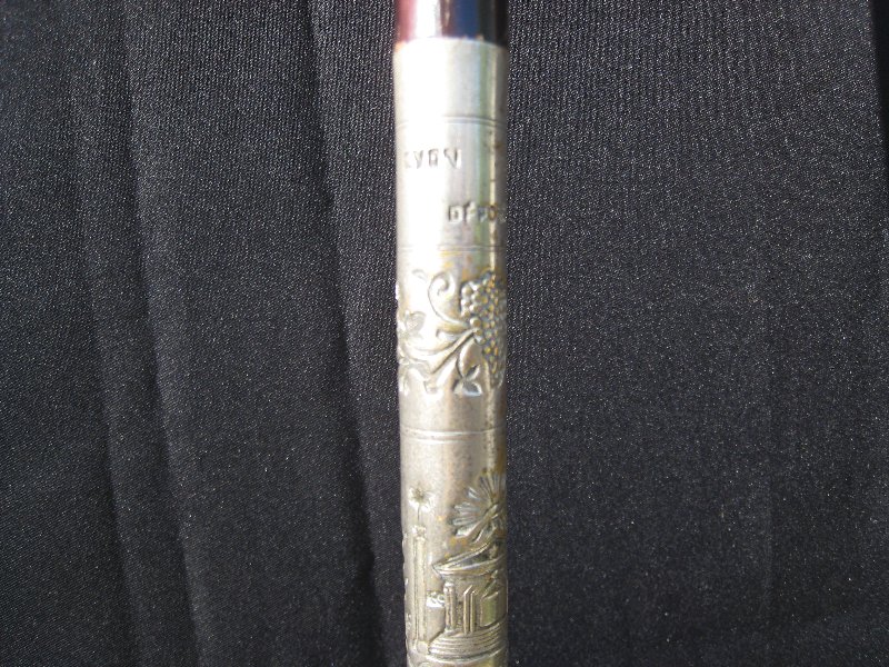 Masonic Cane du compagnon Maréchal. Lyon France 1889