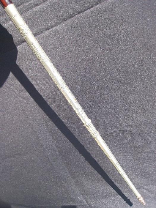 Masonic Cane du compagnon Maréchal. Lyon France 1889